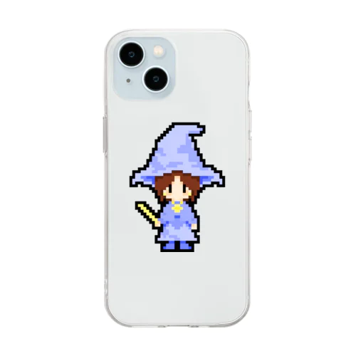 魔法使い Soft Clear Smartphone Case