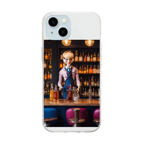 🍸イケてる💕バーテンダー✨ Soft Clear Smartphone Case