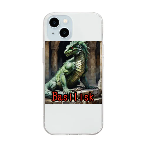 モンスターシリーズ（リアル）：Basilisk Soft Clear Smartphone Case