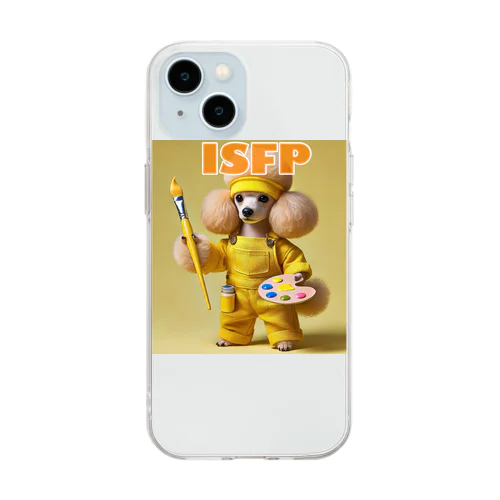 ISFPのトイプードル Soft Clear Smartphone Case