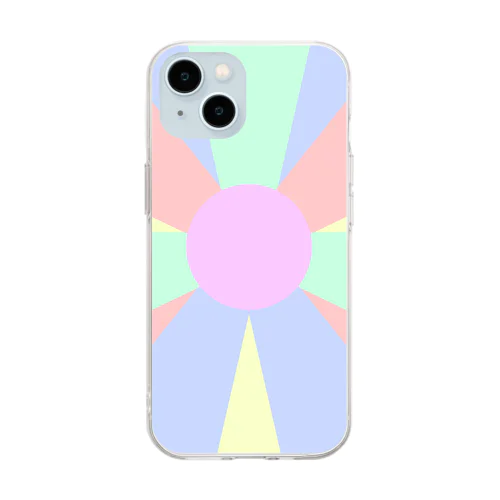 パステル Soft Clear Smartphone Case