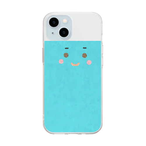 A smile of happiness Soft Clear Smartphone Case