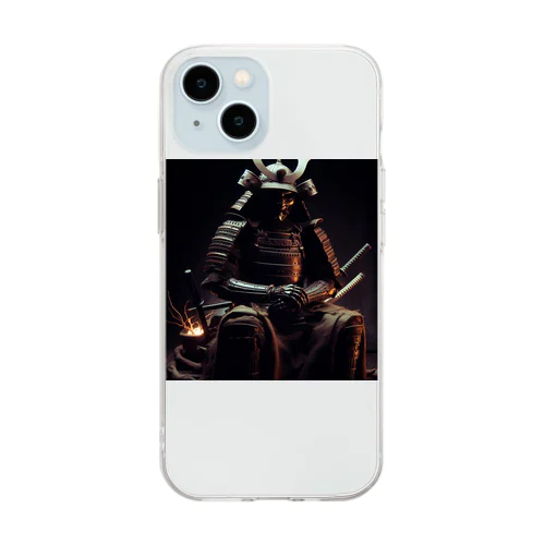 静かな鎧(The Silent Armor) Soft Clear Smartphone Case