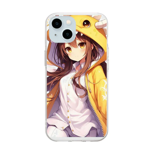 季節外れなドラ娘 Soft Clear Smartphone Case