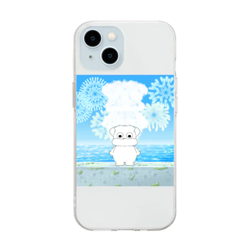 夏花火。 Soft Clear Smartphone Case