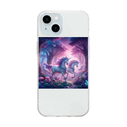 walk lightly Soft Clear Smartphone Case