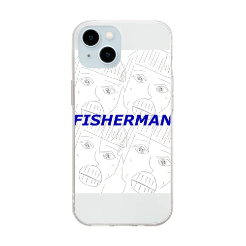 fisherman ソフトクリアスマホケース