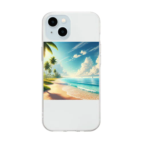 夏の訪れ Soft Clear Smartphone Case