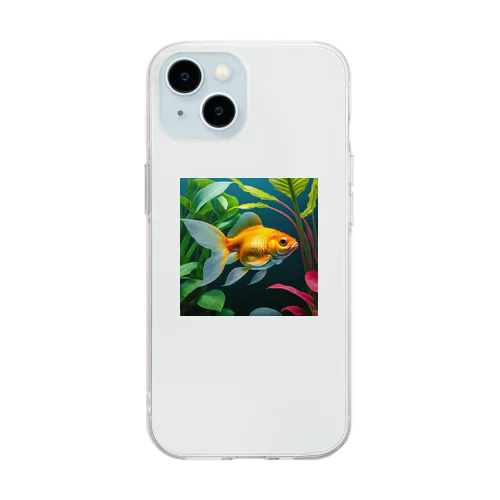 金魚 Soft Clear Smartphone Case