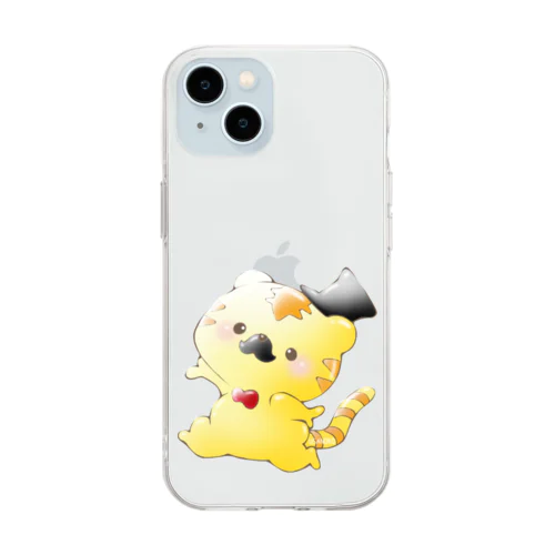 マジシャンタイガー Soft Clear Smartphone Case