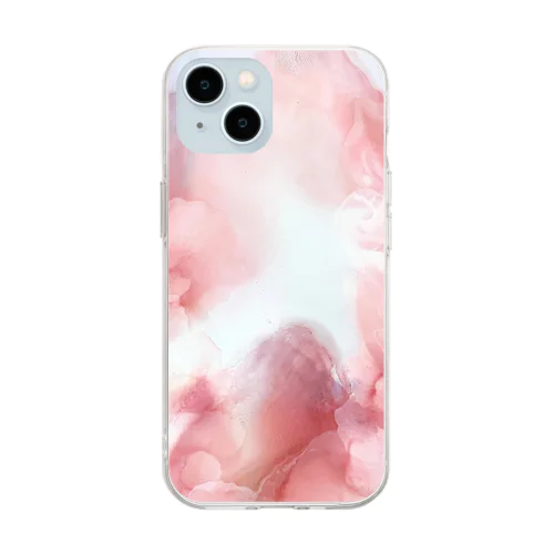 Flower crown Soft Clear Smartphone Case