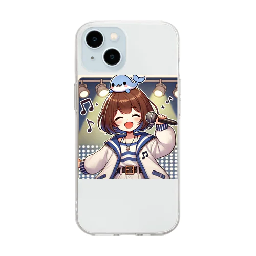 音羽ちゃん Soft Clear Smartphone Case