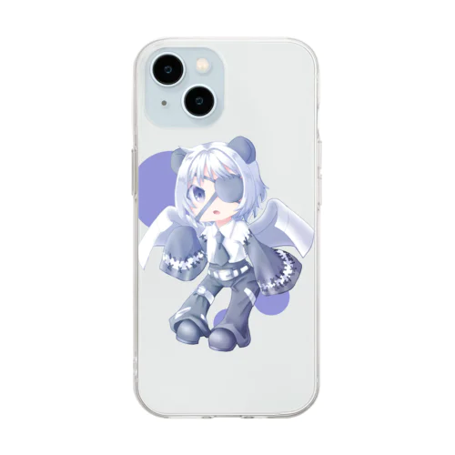 ぱんさん Soft Clear Smartphone Case