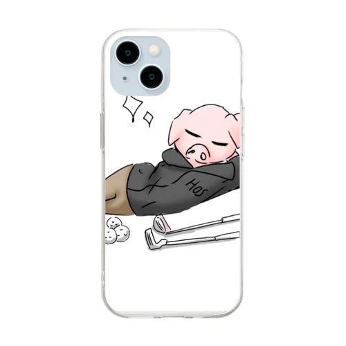 オーガ兄 Soft Clear Smartphone Case