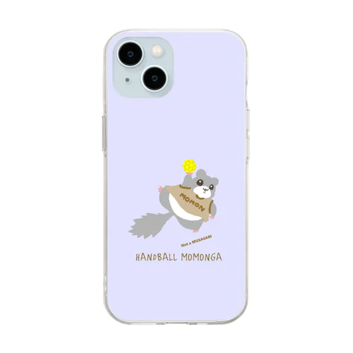 HANDBALL MOMONGA Soft Clear Smartphone Case