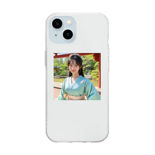 推し女神第二弾 Soft Clear Smartphone Case