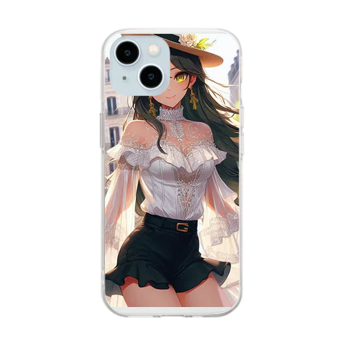 お洒落コーデ！？ Soft Clear Smartphone Case