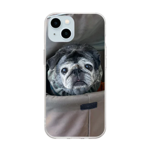 とんちゃん Soft Clear Smartphone Case