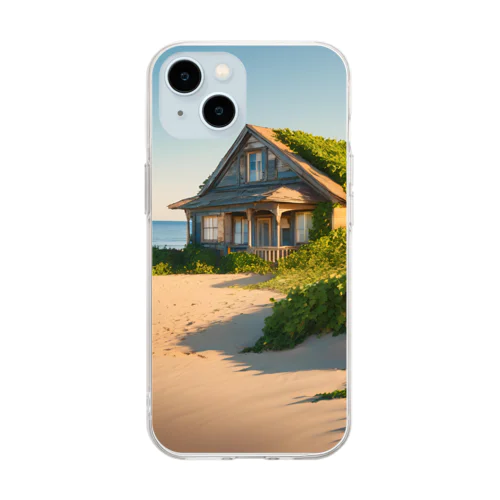 海辺の家 Soft Clear Smartphone Case