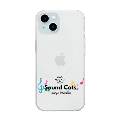 Sound Cats オリジナルグッズ Soft Clear Smartphone Case