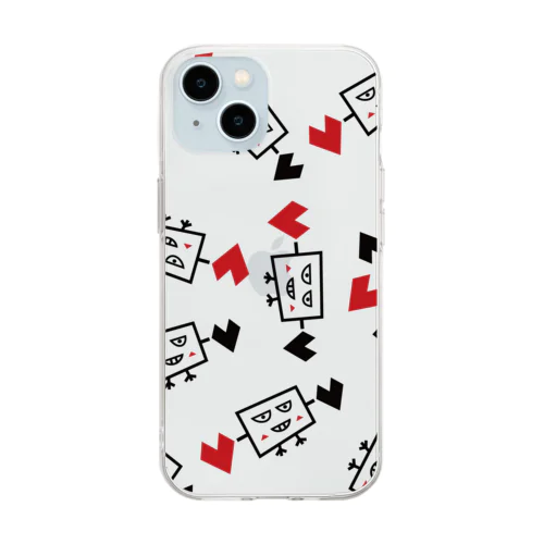 鳥になれなかったTV：画伯オリジナル Soft Clear Smartphone Case
