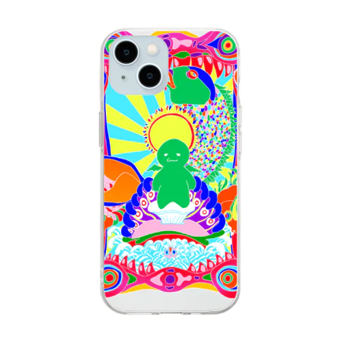 クトゥルフさん羅生門 Soft Clear Smartphone Case
