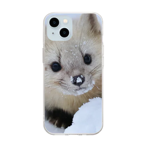 【春の心と体に栄養】サロベツのエゾクロテン Soft Clear Smartphone Case