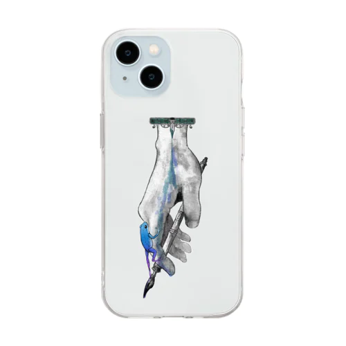 frog-ring Soft Clear Smartphone Case