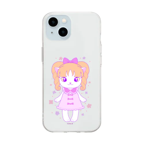 夢見るななちゃん Soft Clear Smartphone Case