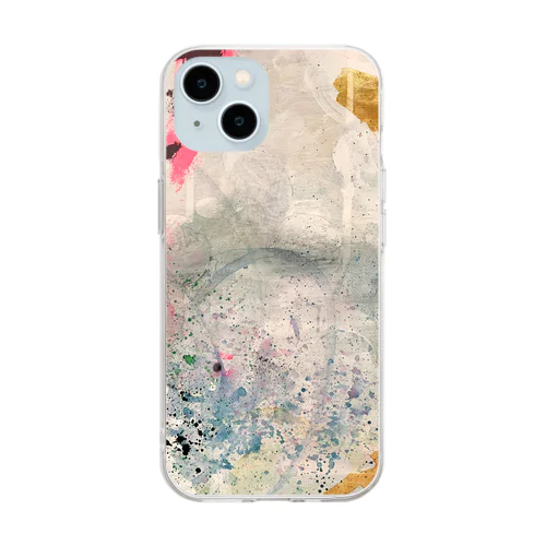 どうぶつえん No.2 （3歳） Soft Clear Smartphone Case