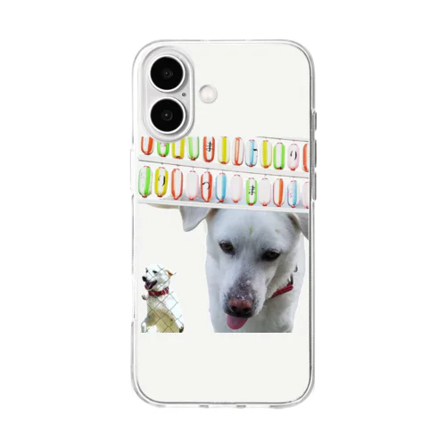 愛犬🐶ばん君☆ Soft Clear Smartphone Case