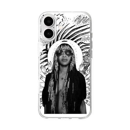 「ERYKAH BADU様」 Soft Clear Smartphone Case