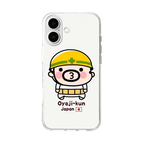 おやじ君JAPAN Soft Clear Smartphone Case