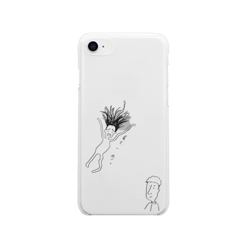 あと一歩 Soft Clear Smartphone Case