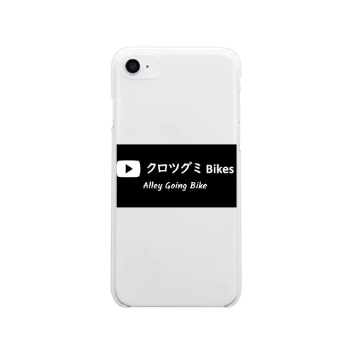クロツグミ BIKES Soft Clear Smartphone Case