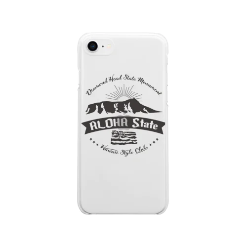 HONOLULU VOLCANO Soft Clear Smartphone Case