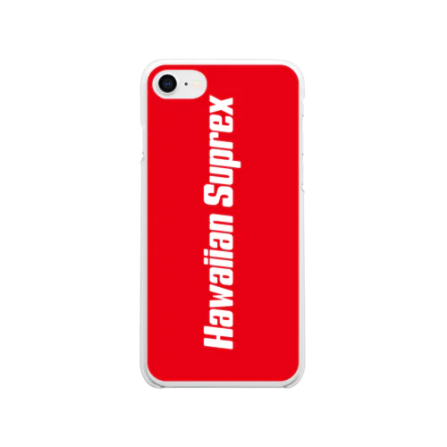 Hawaiian Suprex Box Logo Soft Clear Smartphone Case