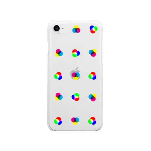 primary colors Soft Clear Smartphone Case