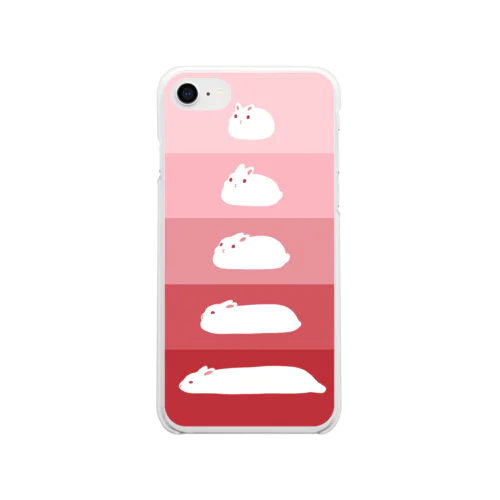 S-L-BUNNY Soft Clear Smartphone Case