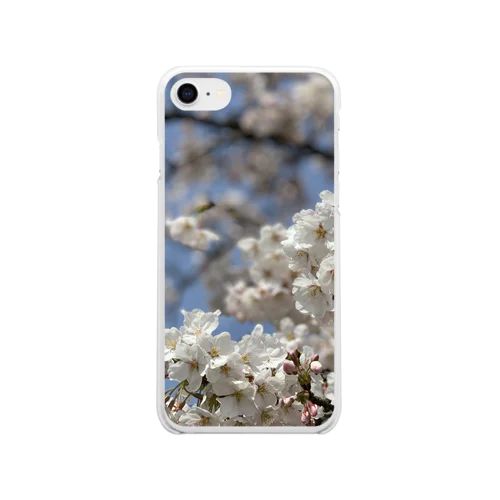 SA♡KU♡RA Soft Clear Smartphone Case