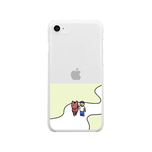 Live with a horse. Soft Clear Smartphone Case