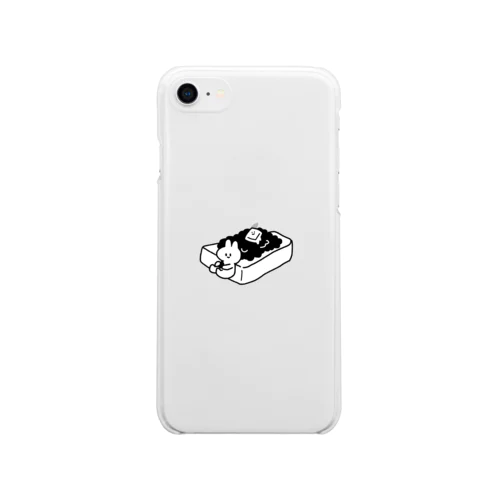 小倉トーストうさちゃん Soft Clear Smartphone Case