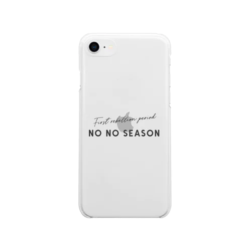 NO NO SEASON 〜イヤイヤ期〜 Soft Clear Smartphone Case