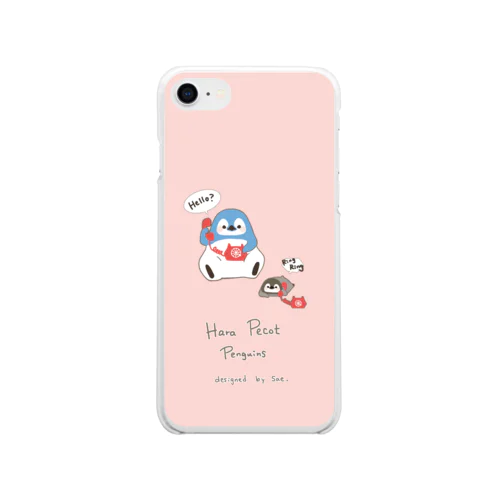 もしもしペンちゃん Soft Clear Smartphone Case