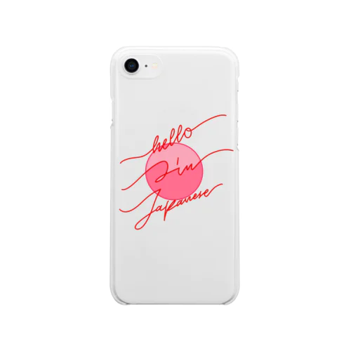 ウィーアージャパニーズ Soft Clear Smartphone Case