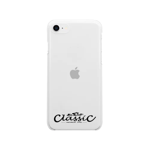 クラシックロゴ　iphoneケース Soft Clear Smartphone Case