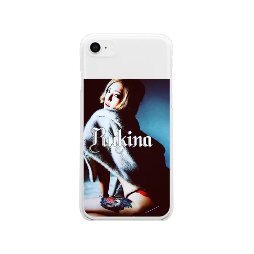 唐獅子牡丹 Soft Clear Smartphone Case