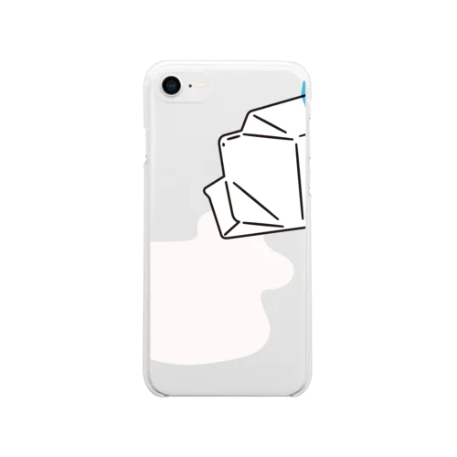 MILK_B Soft Clear Smartphone Case