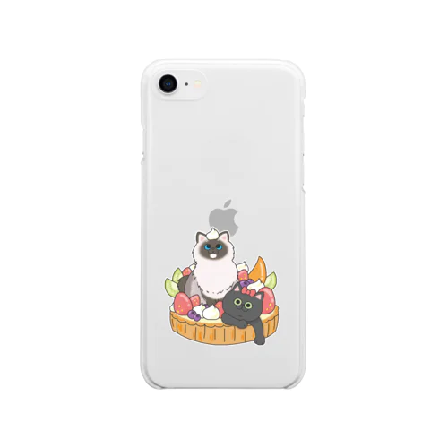 おもいでてんこ盛り Soft Clear Smartphone Case