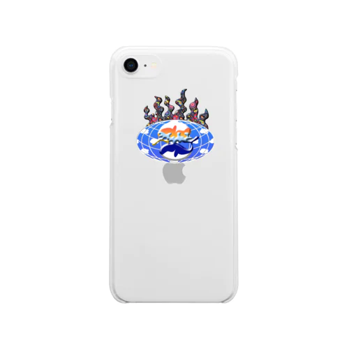 Whale Planet Soft Clear Smartphone Case